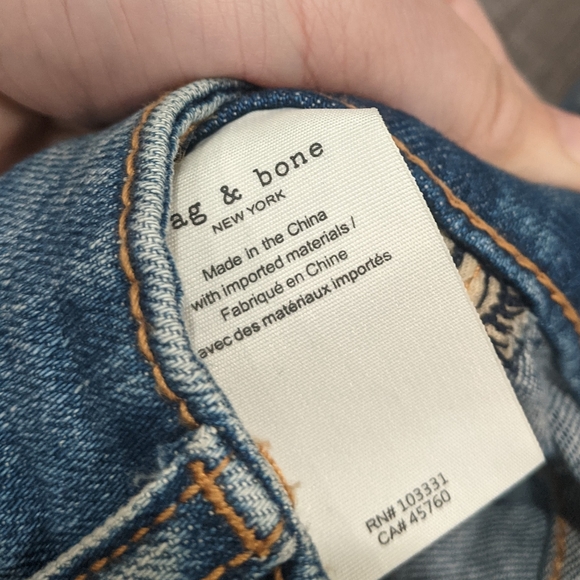 Rag & Bone Dre Low-Rise Slim Boyfriend Jean - Picture 15 of 16